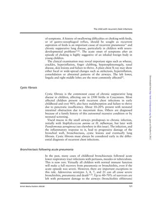 Children with recurrent chest infection | PDF