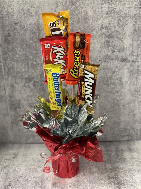 Candy Bar Bouquet in Broken Bow, NE | Broken Bow Floral & Plant Studio