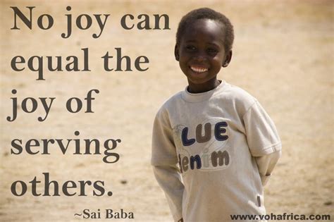 "No joy can equal the joy of serving others" | Quotes to live by, Inspirational quotes, Words