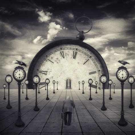 Surreal Clock Painting at PaintingValley.com | Explore collection of ...