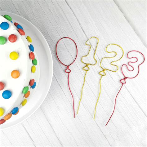 Number Cake Topper Balloon Number Cake Topper Birthday | Etsy