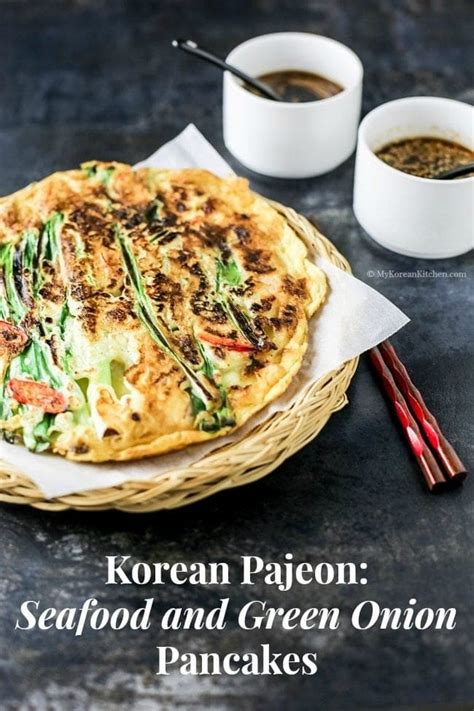 Korean Seafood and Green Onion Pancakes (Haemul Pajeon) | Recipe Cart