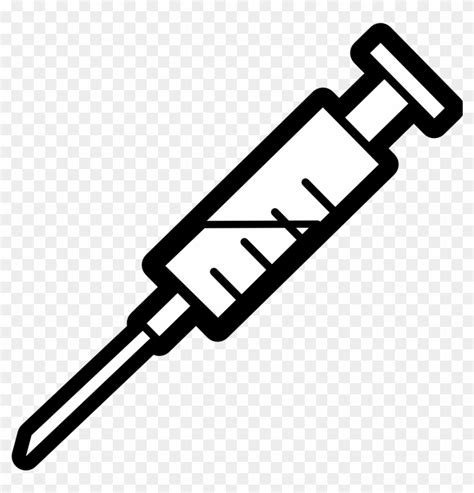 Needle Drawing Animated - Syringe Clip Art, HD Png Download - 1322x1315(#299743) - PngFind