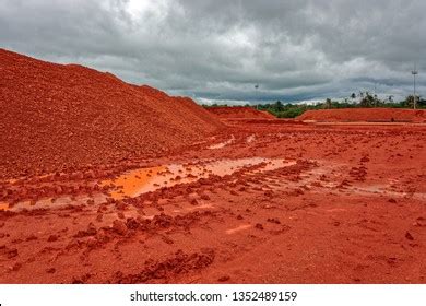 Red Mud Toxic Residue Aluminum Production Stock Photo 1352489159 | Shutterstock