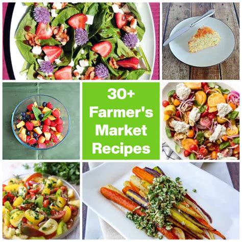 30+ Farmer's Market Recipes - Hezzi-D's Books and Cooks