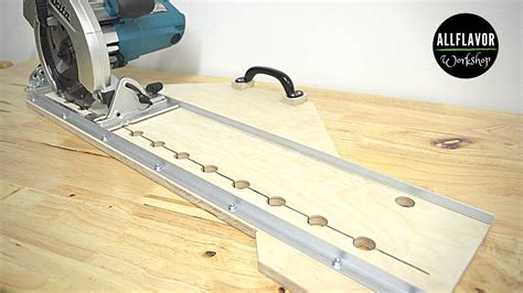 How To Make a Circular Saw Guide | DIY Circular Saw Track - YouTube