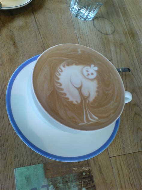 More Coffee Art | Another beautiful bit of coffee art from P… | Flickr