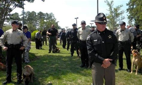 Hundreds Attend Memorial Service For North Carolina Police Dog