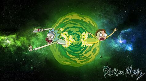 24 Rick and Morty Portal Wallpapers - Wallpaperboat