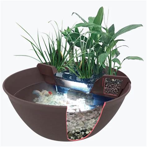 AquaGarden Mini Pond Kit | Water Garden, Patio Pond