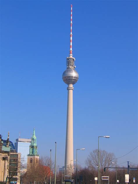 Free berlin television tower 2 Stock Photo - FreeImages.com