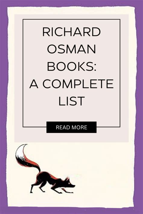 Richard Osman Books in Order: A Complete List | MMB Book Blog