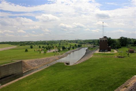 Behind the Dam at Alum Creek State Park State Park, Ohio image - Free ...