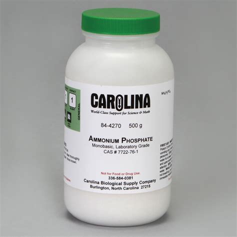 Ammonium Phosphate Monobasic, Laboratory Grade, 500 g | Carolina.com