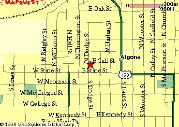 Algona map