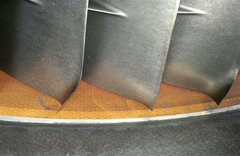 What could cause a low-pressure compressor first stage blade of a turbofan engine to bend ...