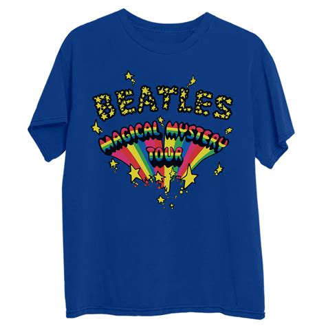 Magical Mystery Stars Logo T-Shirt – The Beatles Official Store