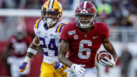 Devonta Smith : Watch Devonta Smith Melts Lsu S Secondary On Scorching 64 Yard Touchdown ...