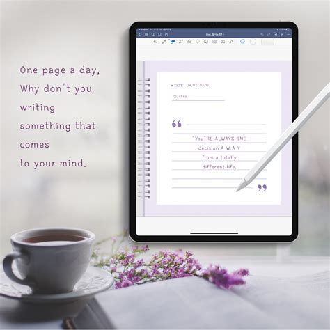 Digital Notebook for digital writing Template | Goodnotes Notability ...