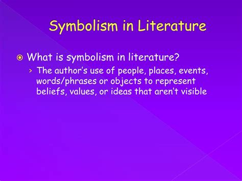 How To Identify Symbolism In Literature
