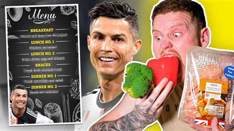 Eating Cristiano Ronaldo's Diet For A Week - YouTube