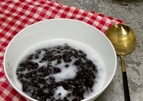 Resep Bubur ketan hitam (rice cooker) oleh Marissa P Ristanto - Cookpad