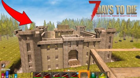 ULTIMATE ZOMBIE BASE BUILD!!! | 7 Days To Die Gameplay | 7 days to die, Zombie base, Day