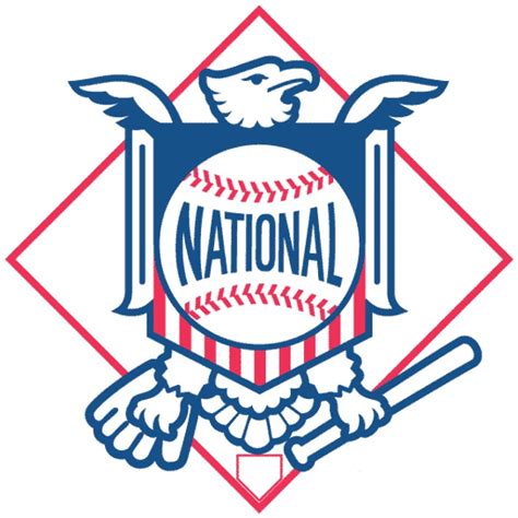 National baseball league Logos