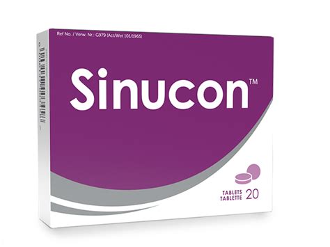 Check Sinucon Tablets & Nasal Drops Prices in South Africa