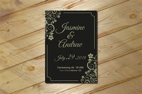 Wedding Invitations | Card Templates ~ Creative Market