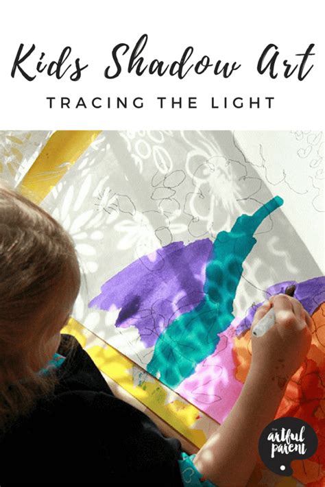 Kids Shadow Art :: Tracing the Light