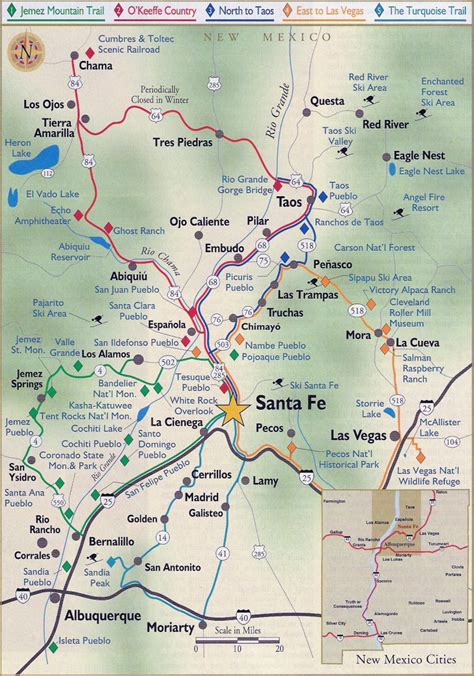 Map Of Northern New Mexico – Map Of The World