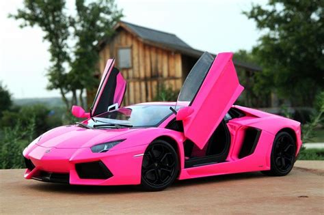 Pink Lamborghini Aventador - 700 hp | Pink lamborghini, Sports cars ...