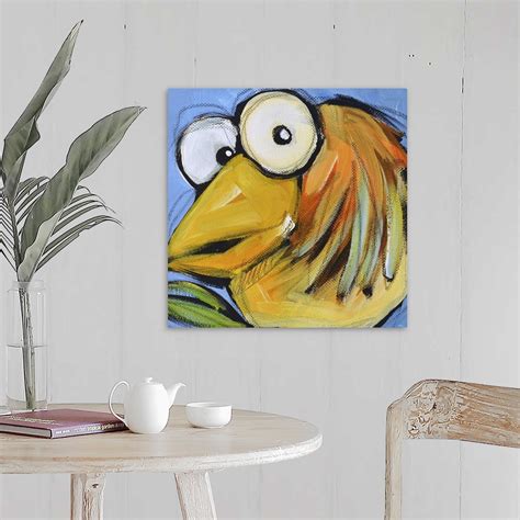 Gold Bird II Wall Art, Canvas Prints, Framed Prints, Wall Peels | Great Big Canvas