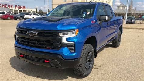 2022 Chevy Silverado Glacier Blue Metallic