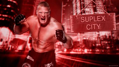 Brock Lesnar 2016 (Suplex City) HD WallPaper by DEEVVK on DeviantArt