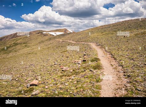 Continental Divide Trail in Colorado Stock Photo - Alamy