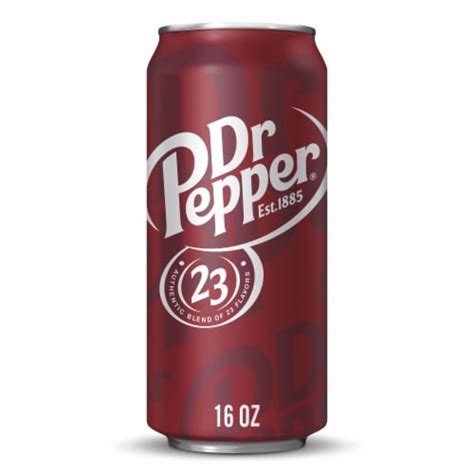 Dr Pepper® Soda Can, 16 fl oz - Smith’s Food and Drug