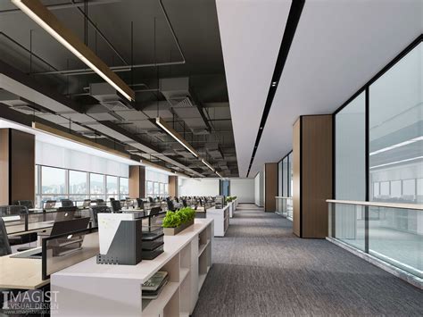 Office Building Interior View :: Behance