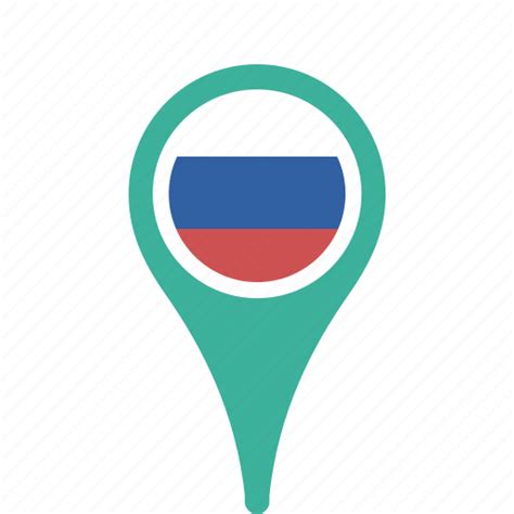 Country, county, flag, map, national, pin, russia icon - Download on Iconfinder