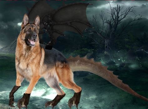 Dog Dragon by umbegirl on DeviantArt