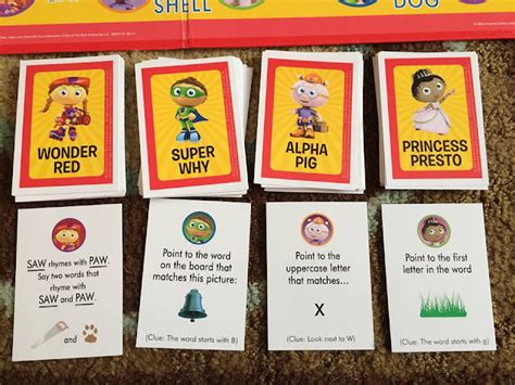 Thoughts of Fluff: Super Why! ABC Letter Game (review)