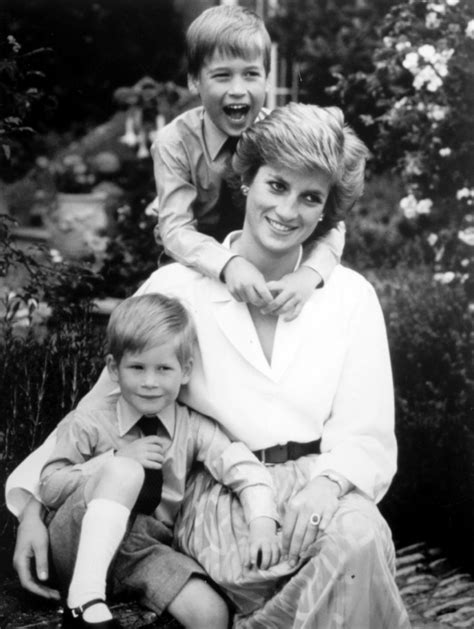 Diana and her boys