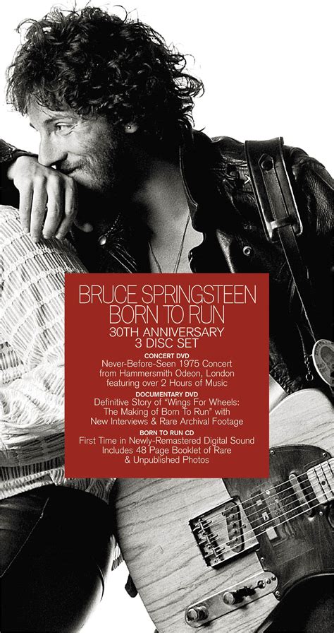 Bruce Springsteen: "Born To Run 30th Anniversary Edition"