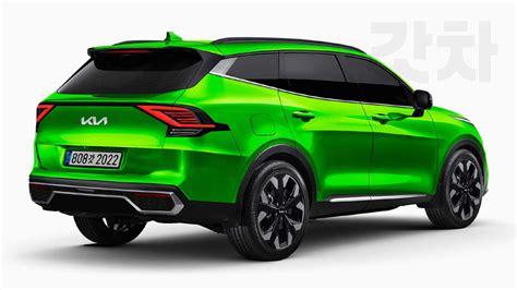 2023 Kia Sportage Gets Accurately Rendered Based on Official Teaser - autoevolution