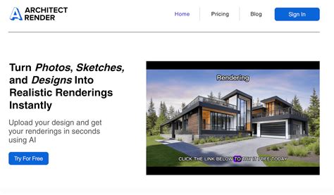 Architect Render - AI Tool Reviews, Pricing and Alternatives 2024