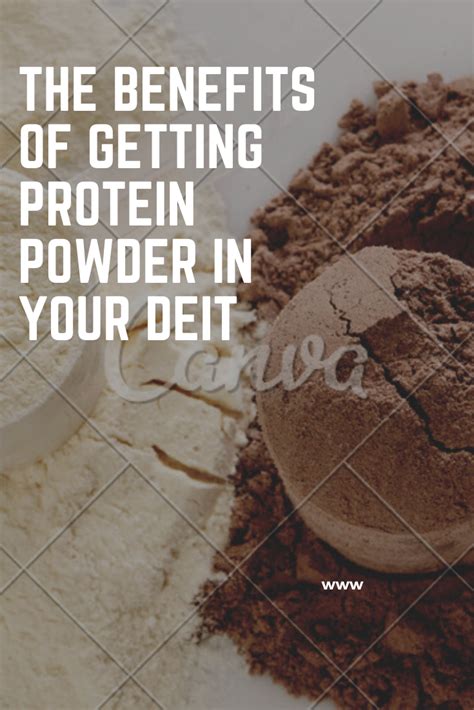 What Are Benefits of Including Protein Powder in Your Diet ? | Healthy advice, Fitness nutrition ...