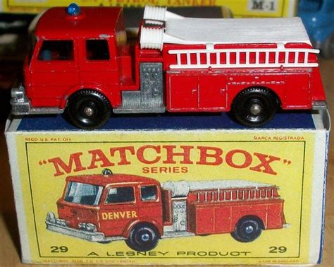 matchbox - firetruck (vintage) | Matchbox cars, Corgi toys, Matchbox