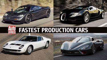 World's fastest production cars - AboutAutoNews