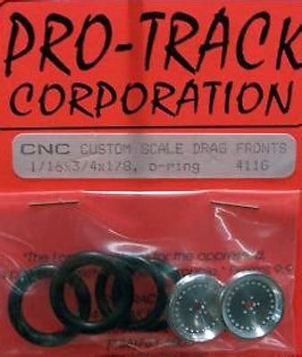 Pro-Track CNC Front Drag tires Centerline Mag